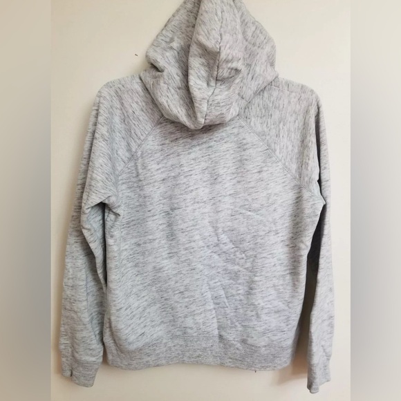 Hollister Pullover Hoodie Women’s Size Large Embroidered Logo – Heather Grey - Picture 5 of 5